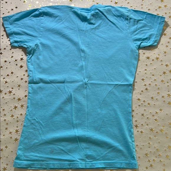 Nooworks Blue Short Sleeve Tee with Shih Tzu Graphic - Picture 4 of 4